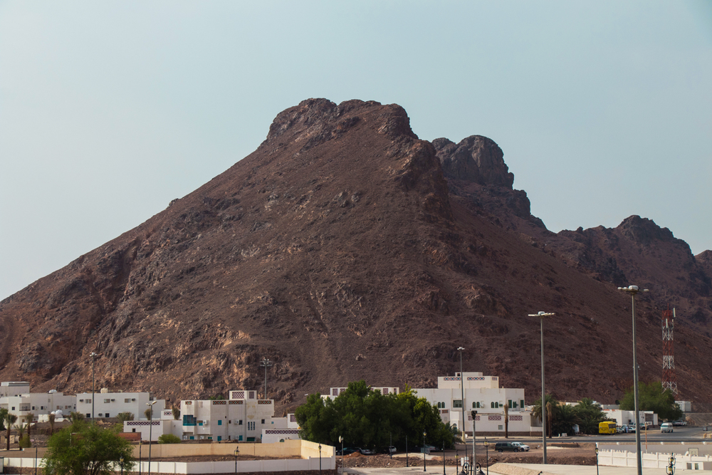 Mount Uhud north of Medina